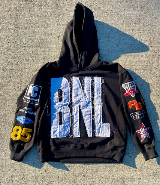 BNL Distressed Pullover Hoodie