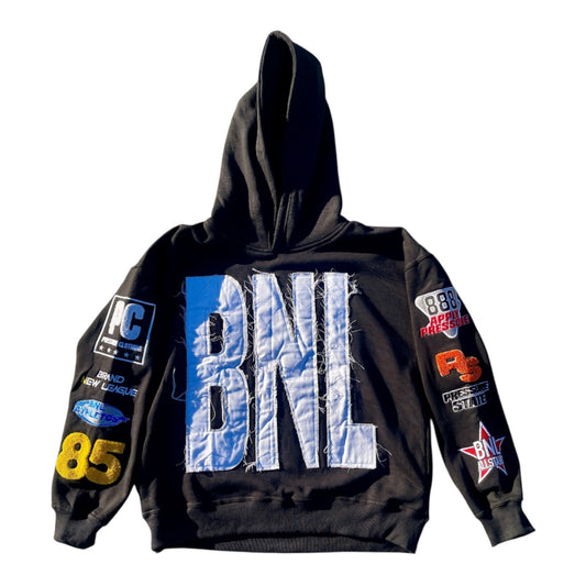 BNL Distressed Pullover Hoodie