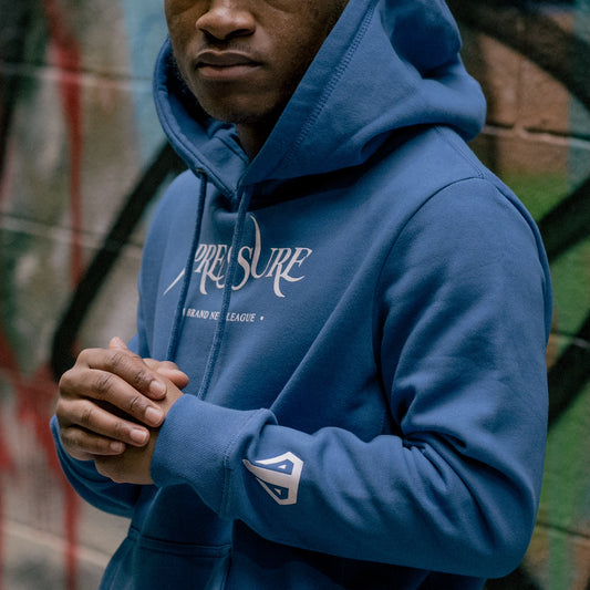 Brand New League Hoodie in French Blue