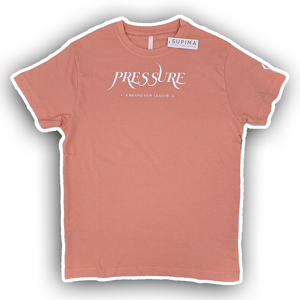 Brand New League Tee in Salmon Pink
