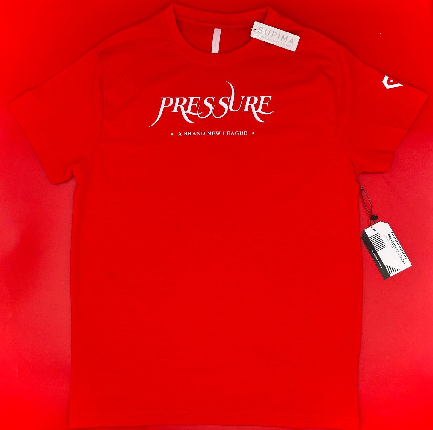 Brand New League Tee in Red